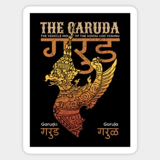 Vintage Mural Painting The Garuda Sticker